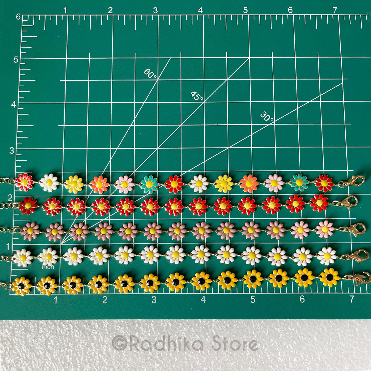 Sweet  Sunflower-Daisy - Deity Necklaces-6 Inch