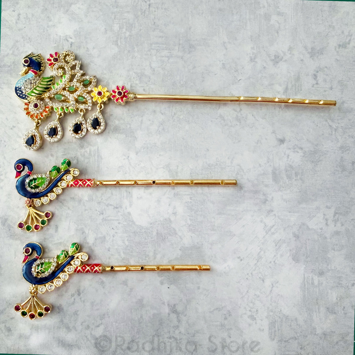 Swimming Peacock Flutes