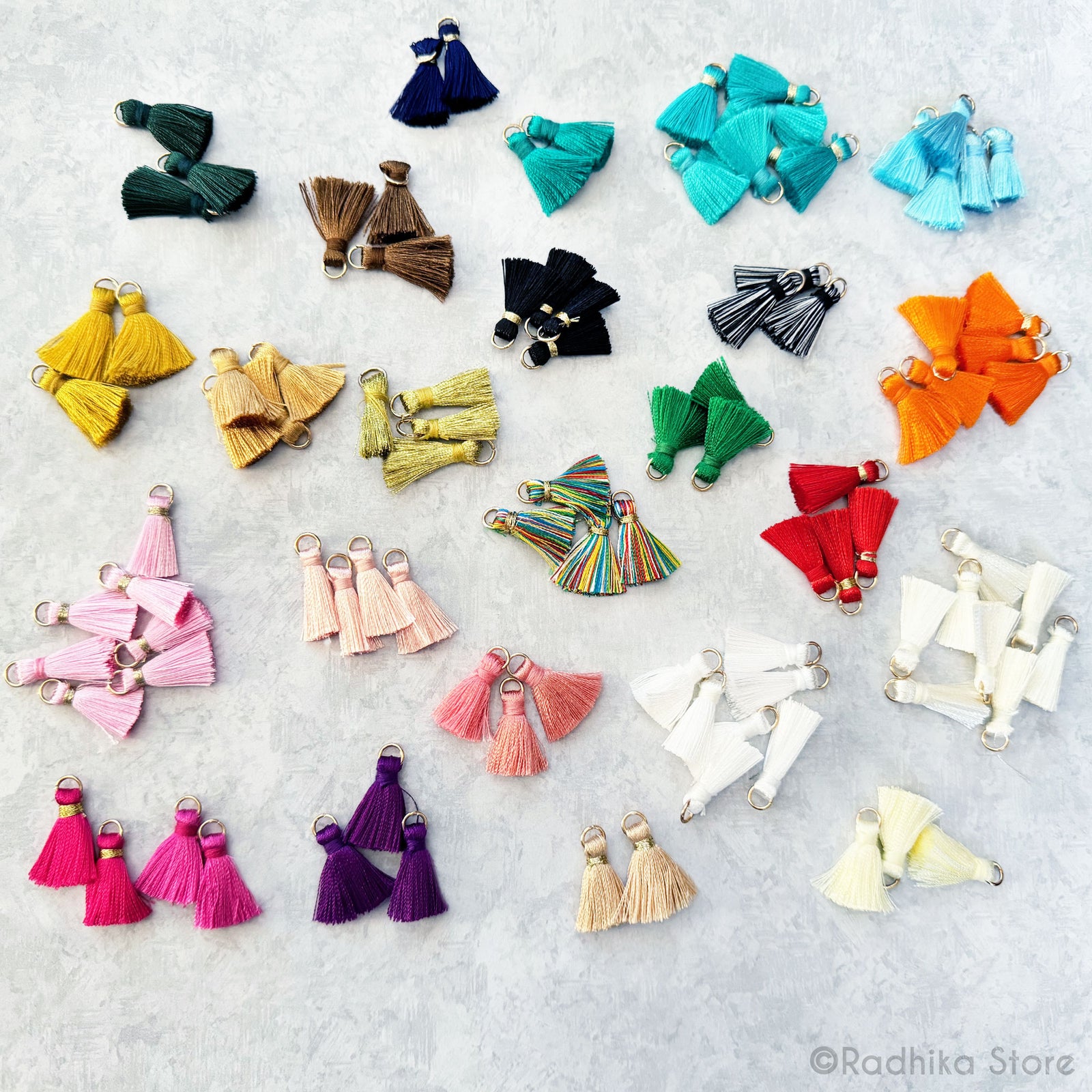 Mini Tassels- Choose Color