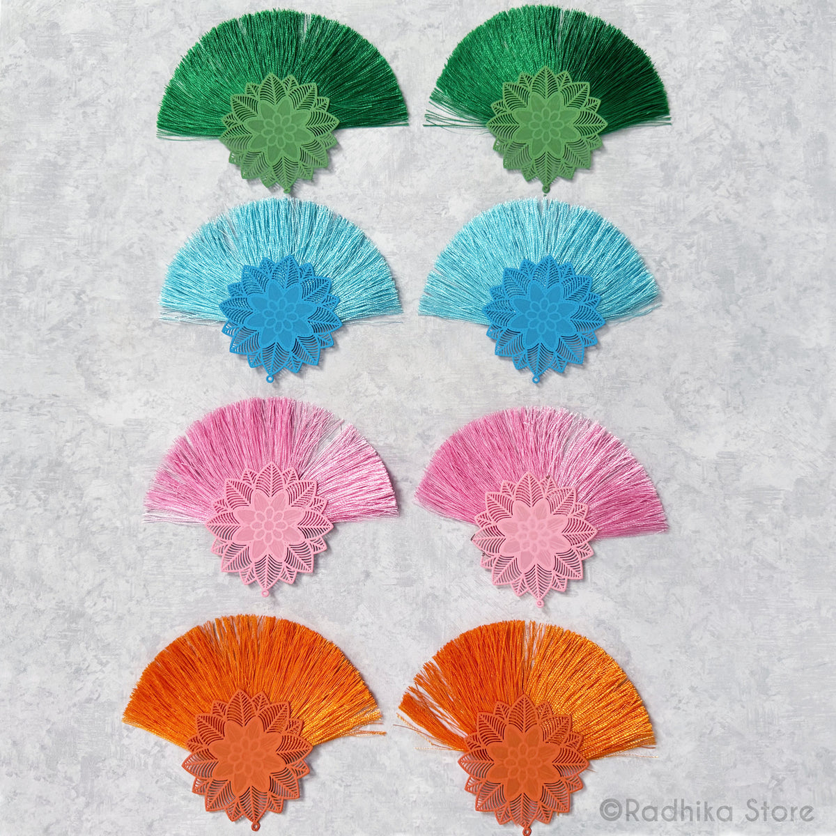 Turban Fans -Effulgences- Set of 2