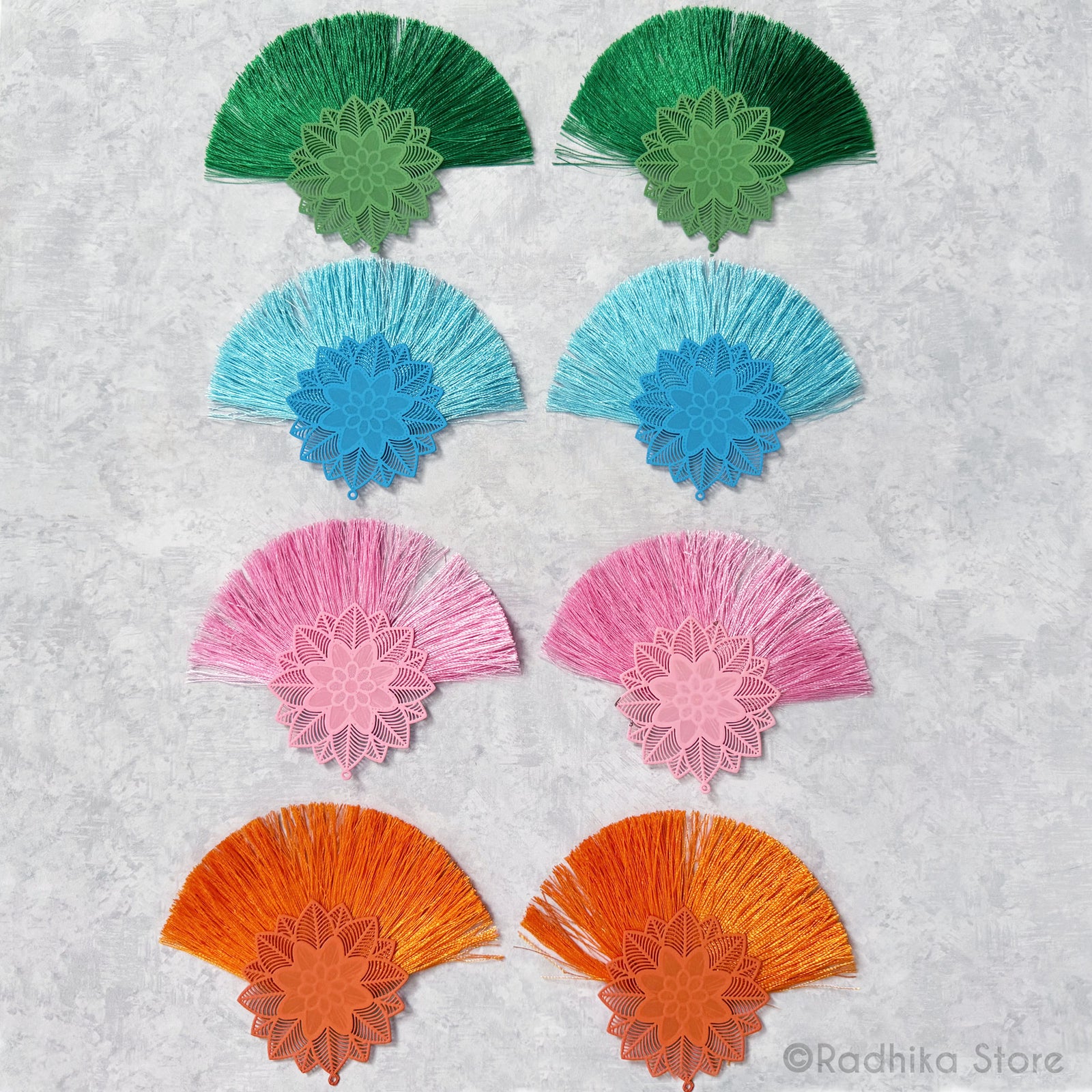 Turban Fans -Effulgences- Set of 2