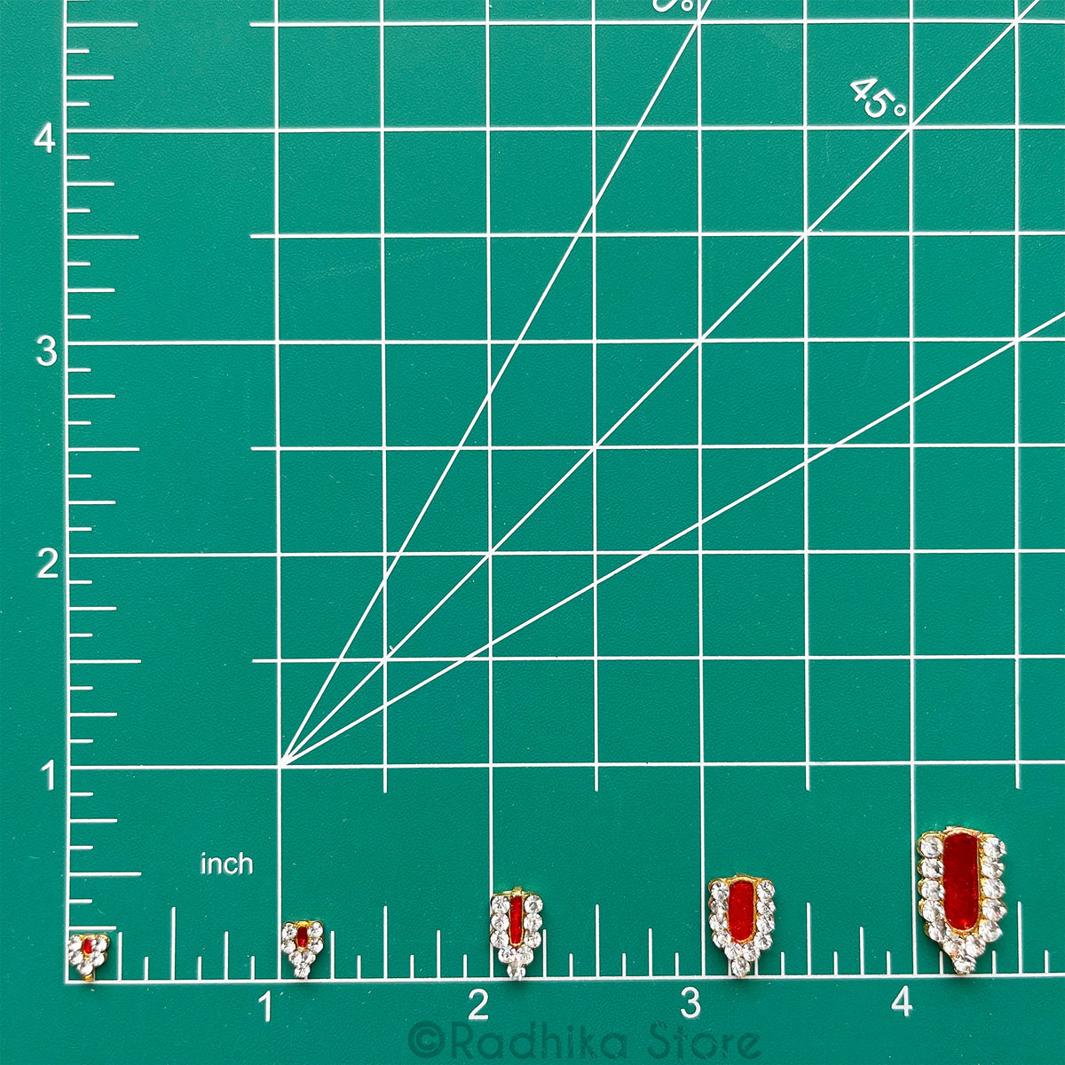 Rhinestone Tilak Mark for Lord Krishna