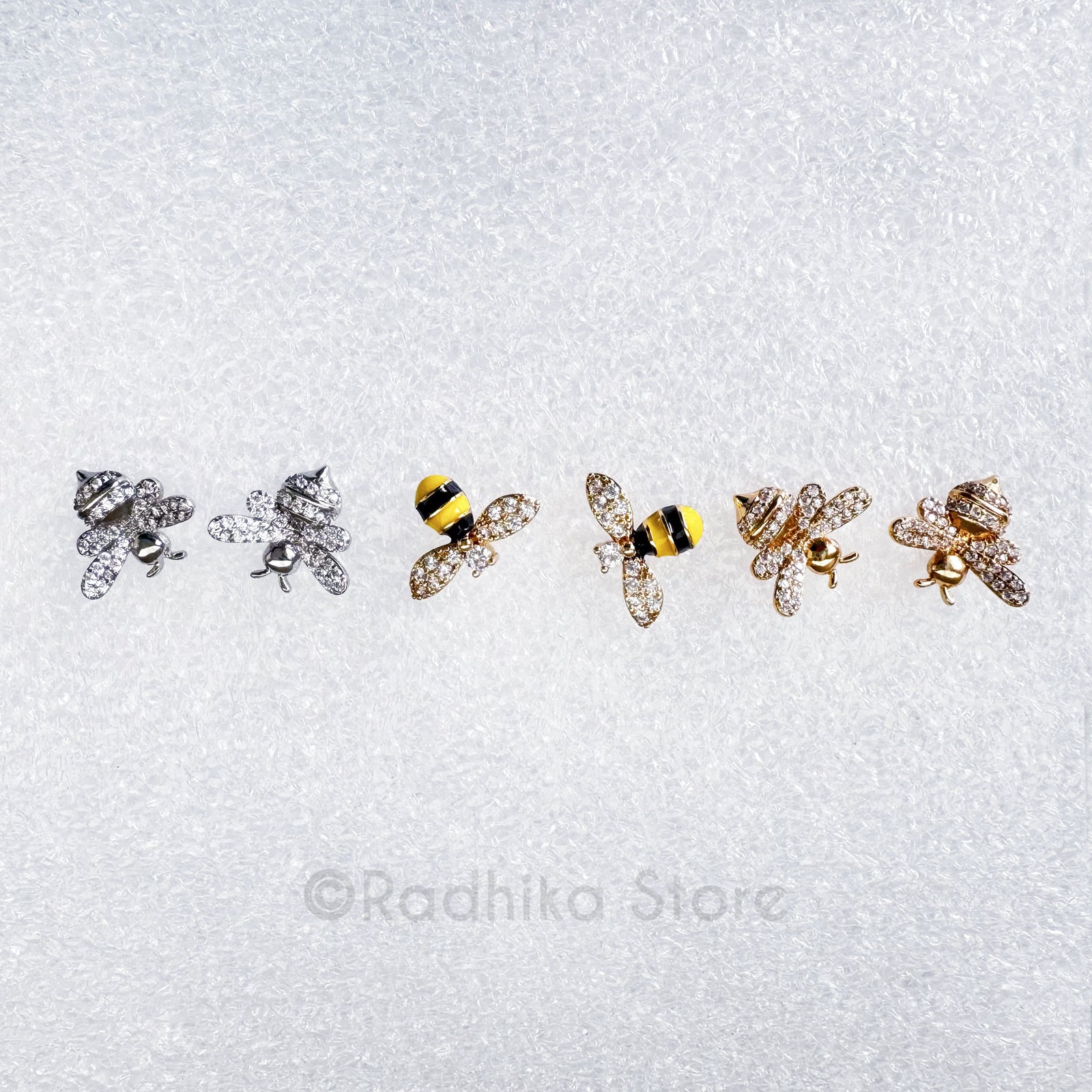 Little Bumble Bee Earrings