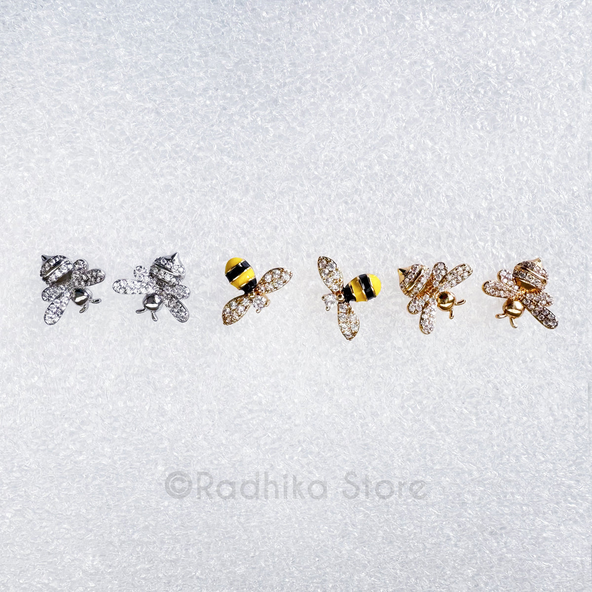 Little Bumble Bee Earrings