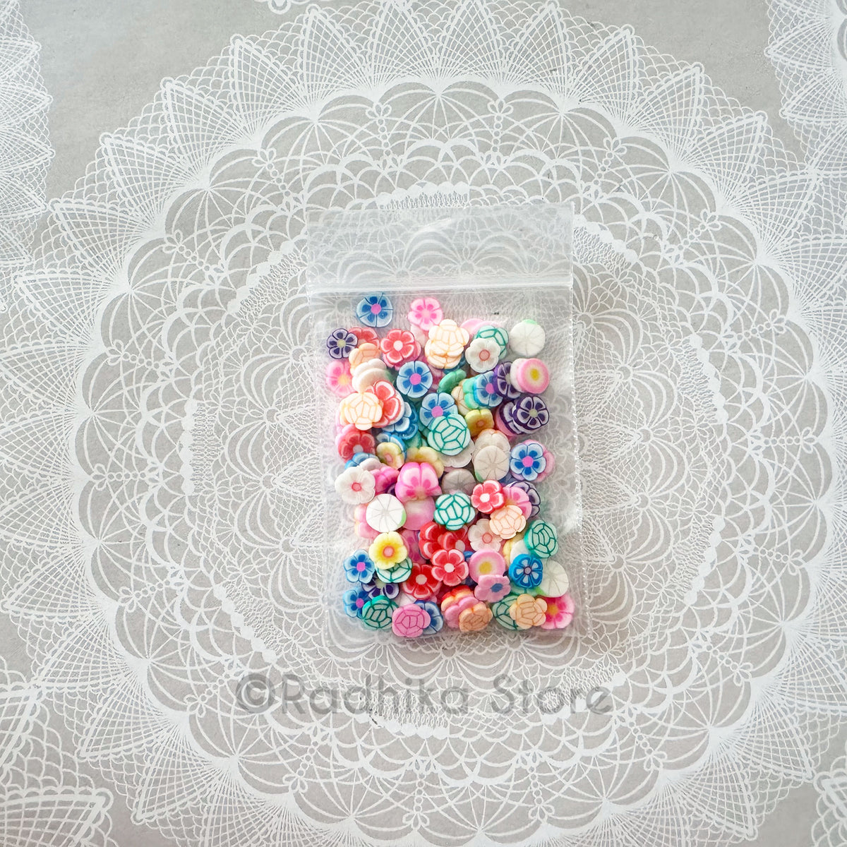 Tiny Polymer Clay Flowers