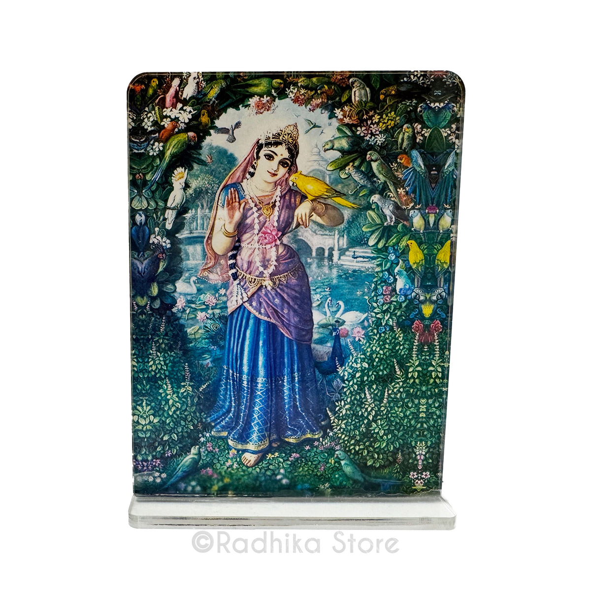 Tulsi Devi-Acrylic Picture