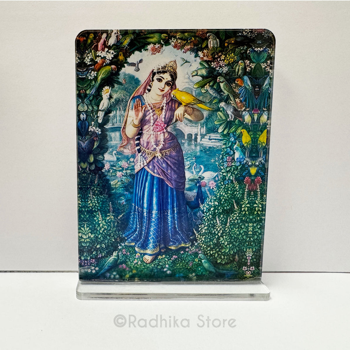 Tulsi Devi-Acrylic Picture