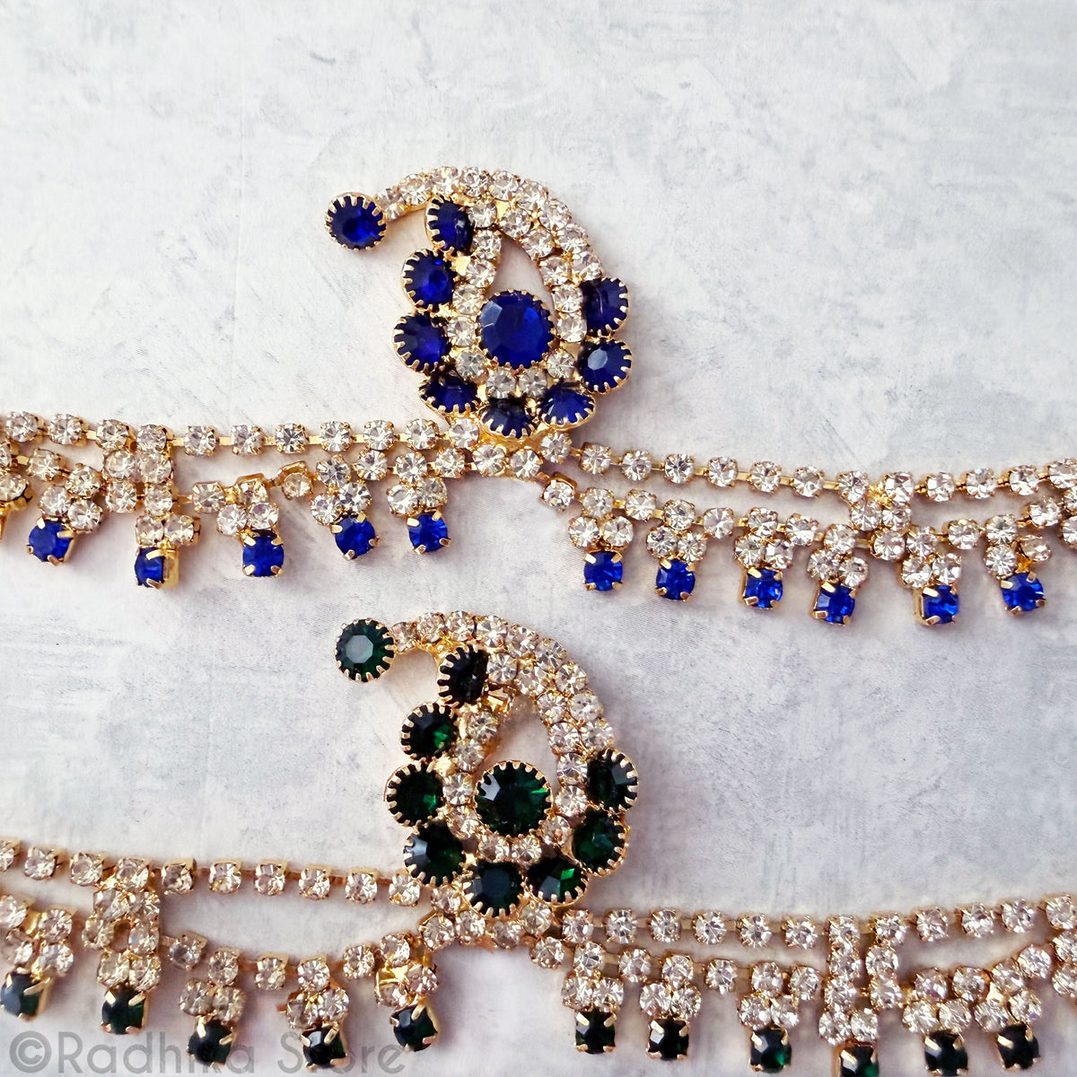 Fancy Tika Chandrika - For Her-(3.5" Wide)