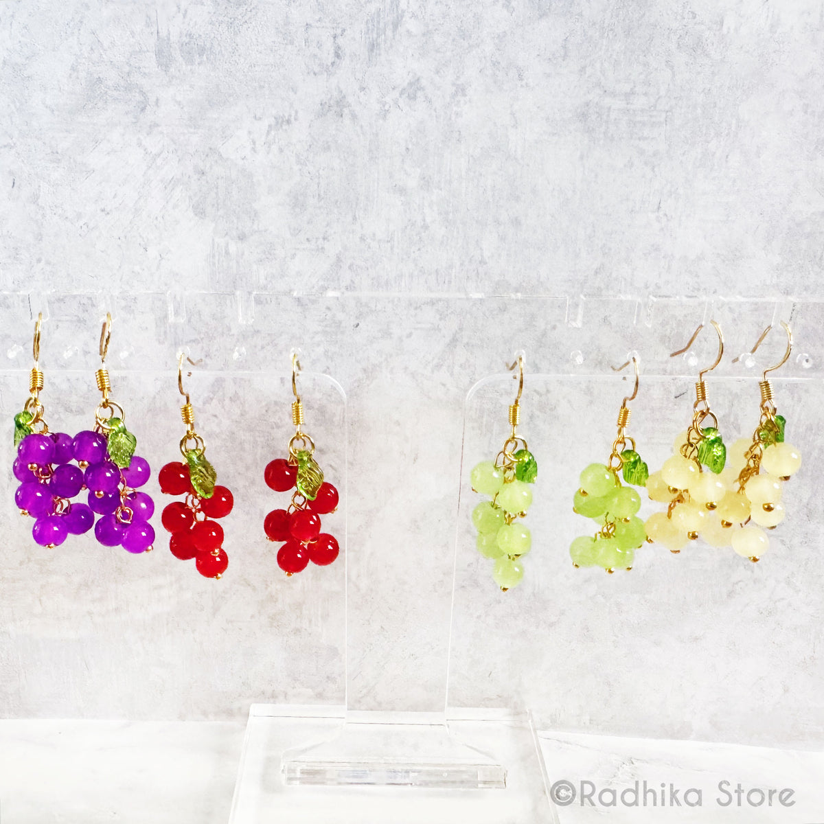 Sweet Grape Earrings