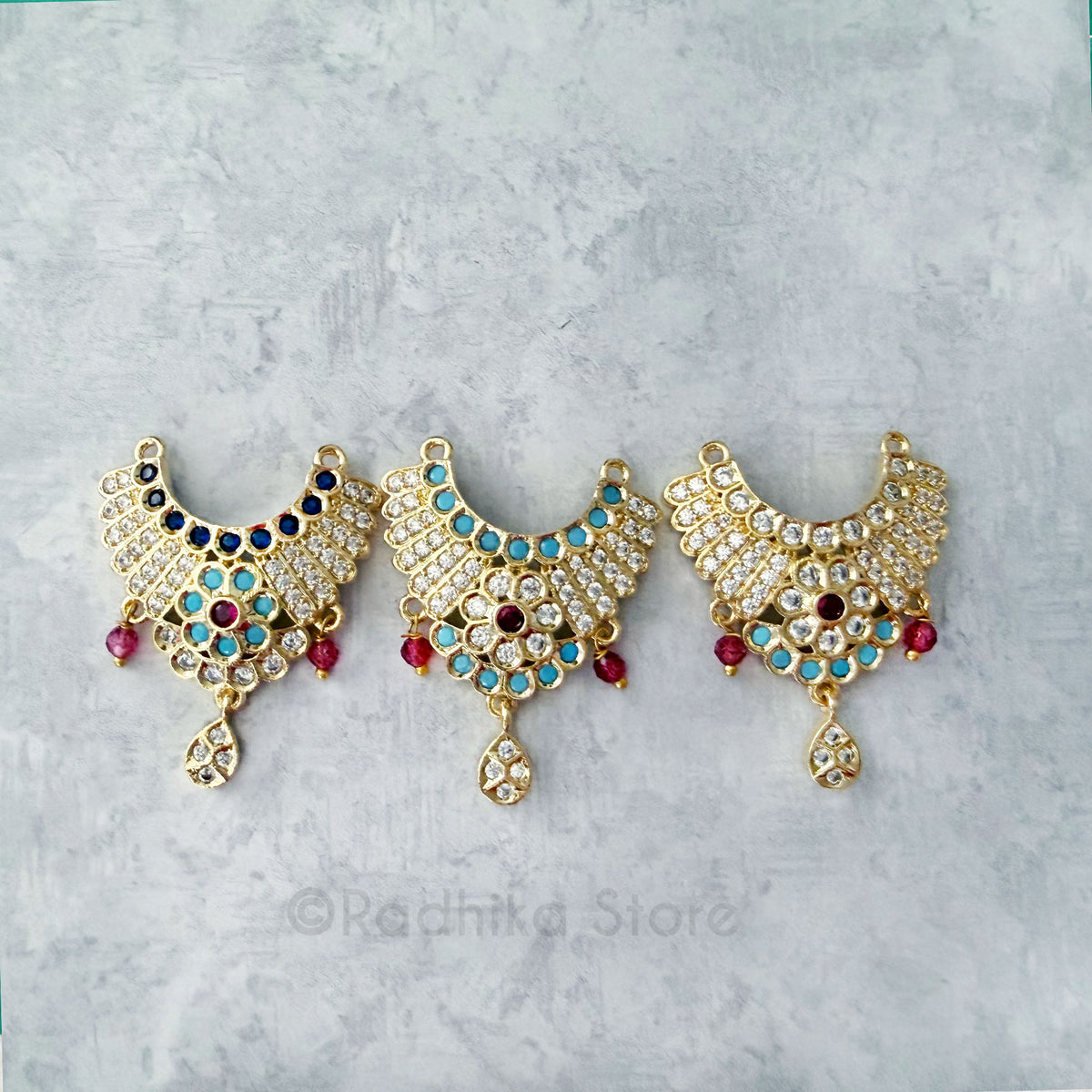 Little Vrindavan Flower collar - Deity Necklace/crown