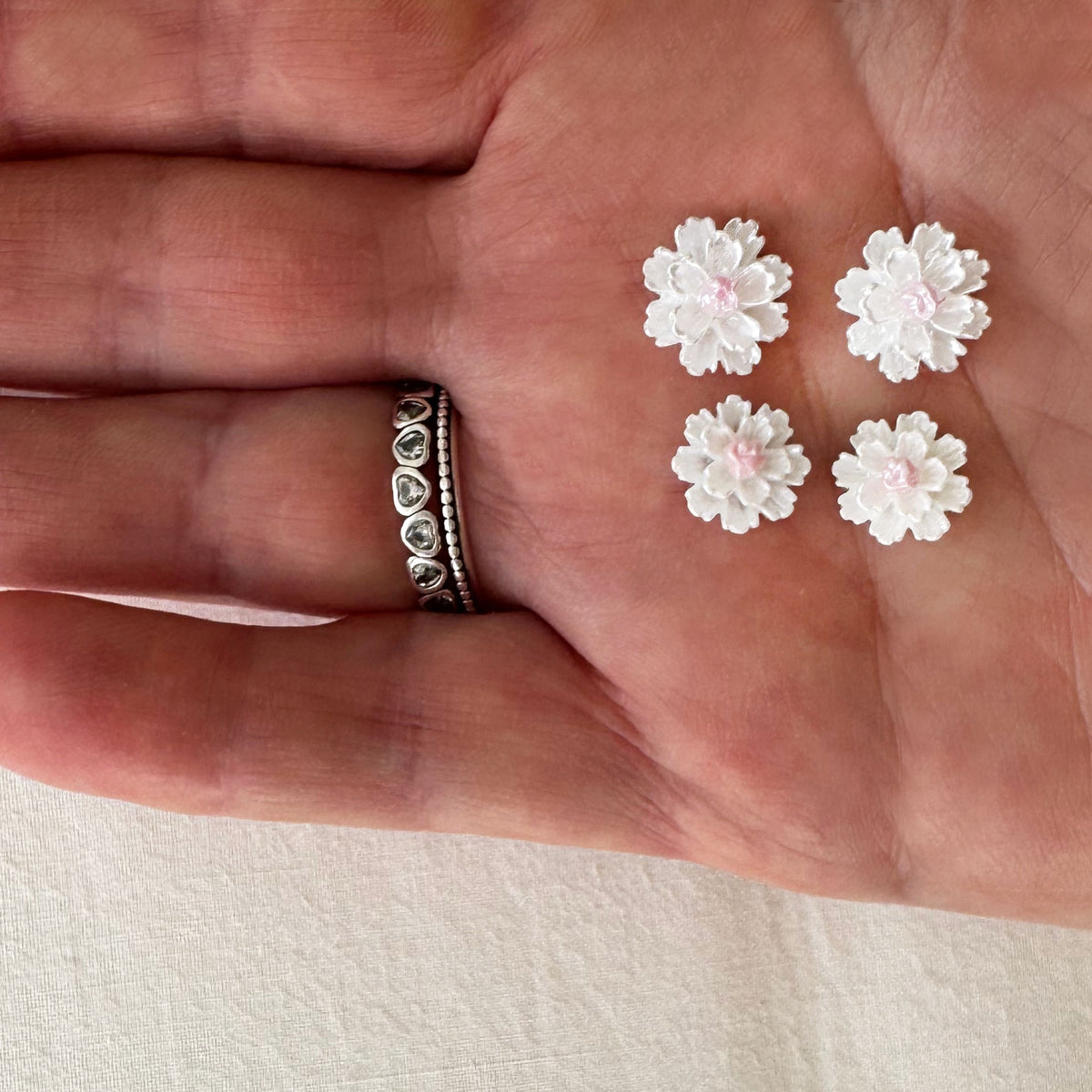 Babies Breath Deity  Earrings