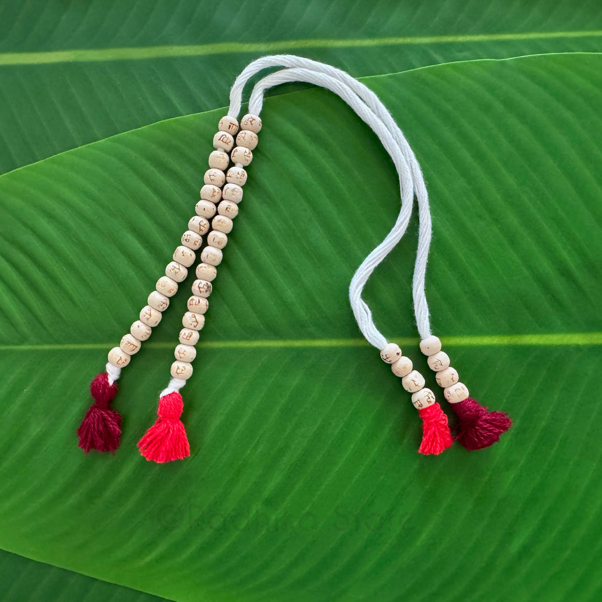 Neem With Sanskrit Japa Counting Beads