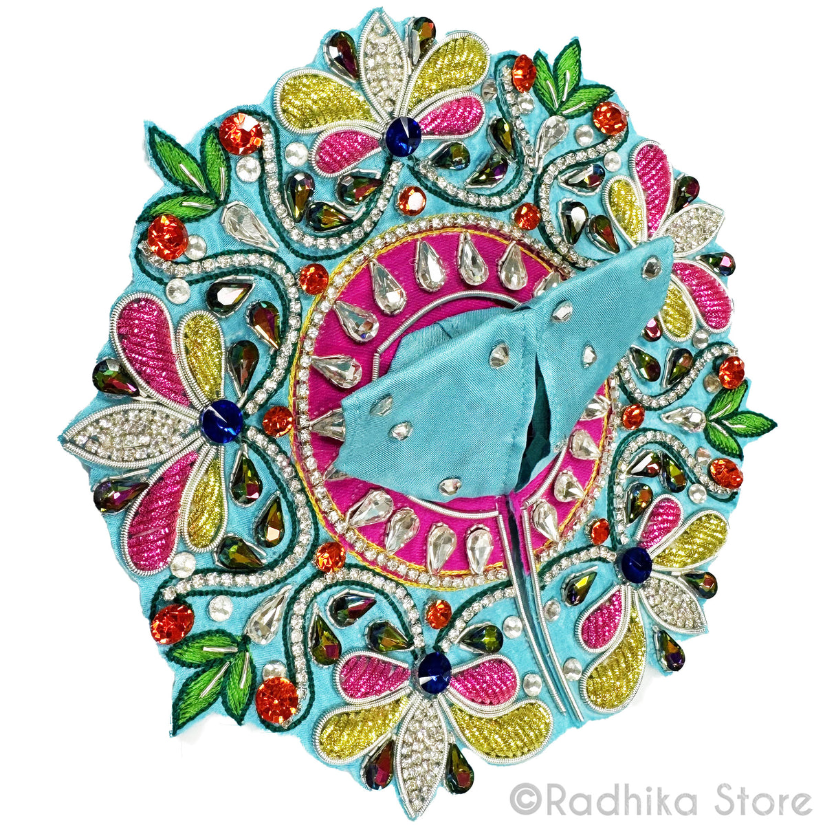 Yamuna River - Sky Blue - Laddu Gopal Outfit