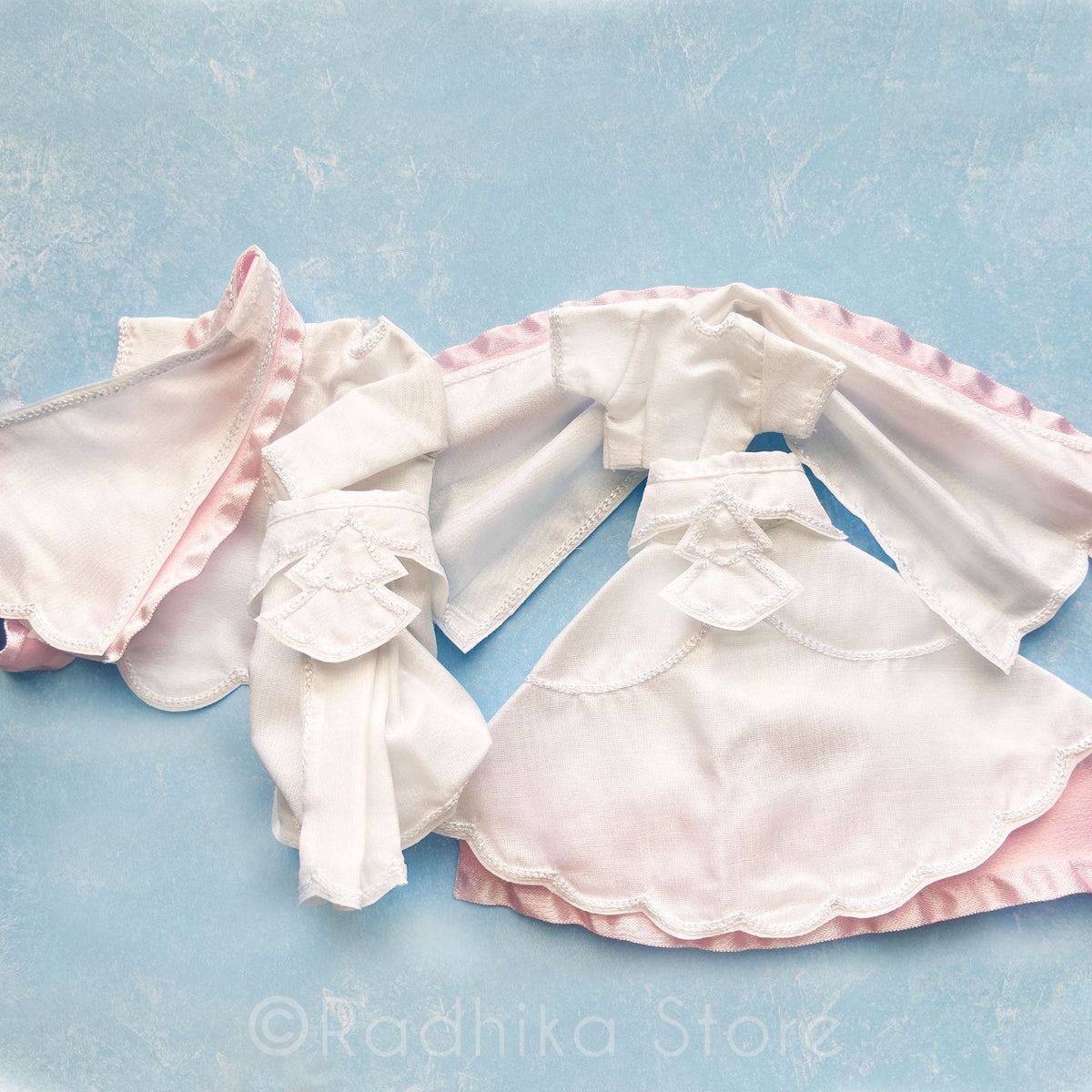 Embellishment Wide Ruffles For Deity Outfits