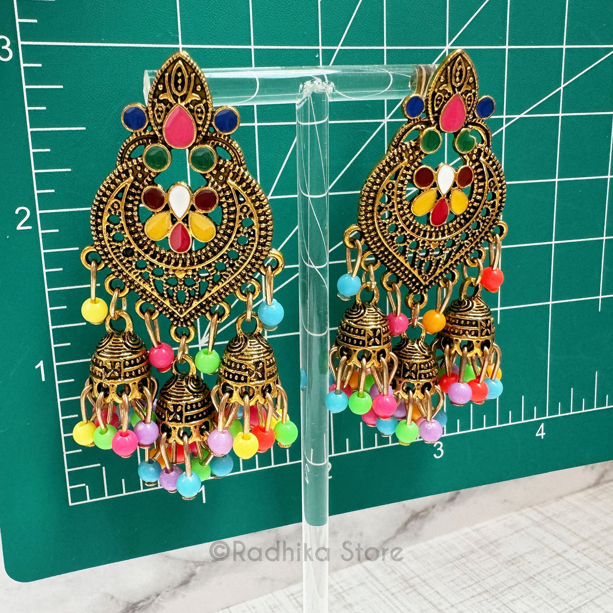 Candy Jhumka - Earrings