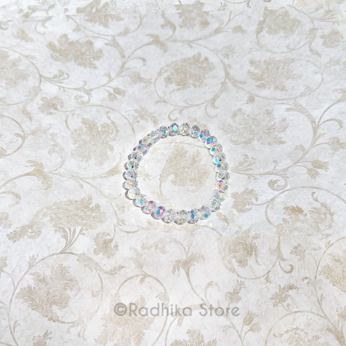 Crystal Clear Large Deity-Bangle-