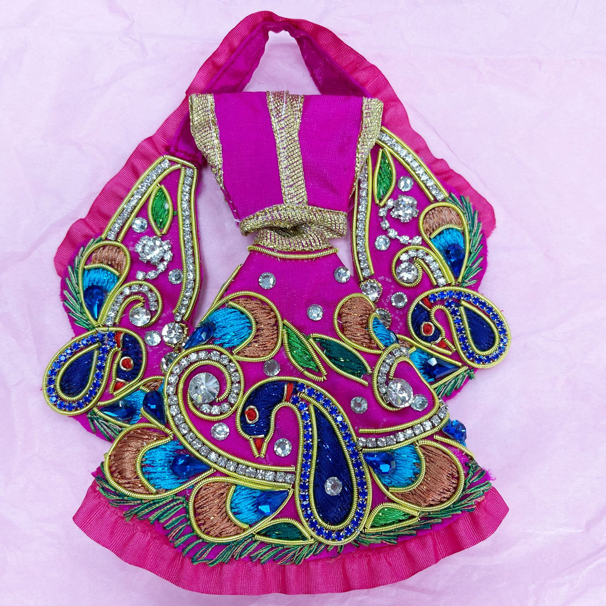 Embellishment Wide Ruffles For Deity Outfits