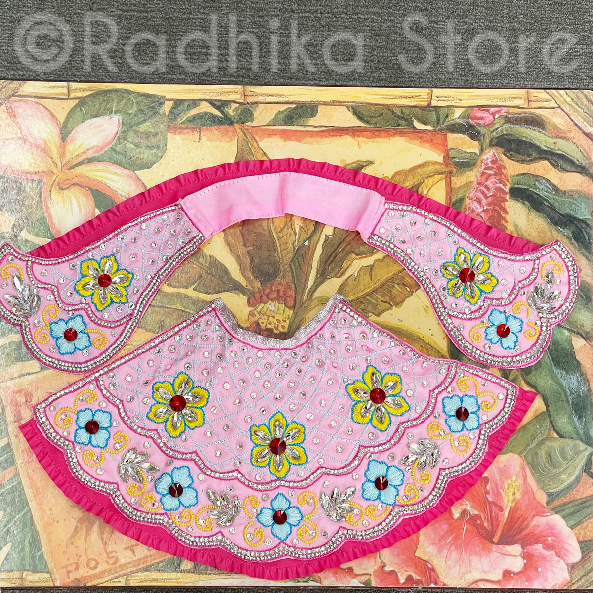 Embellishment Wide Ruffles For Deity Outfits