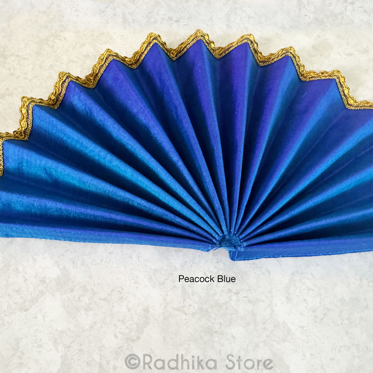 Turban Fans - Silk -5 Inch- Set of 2