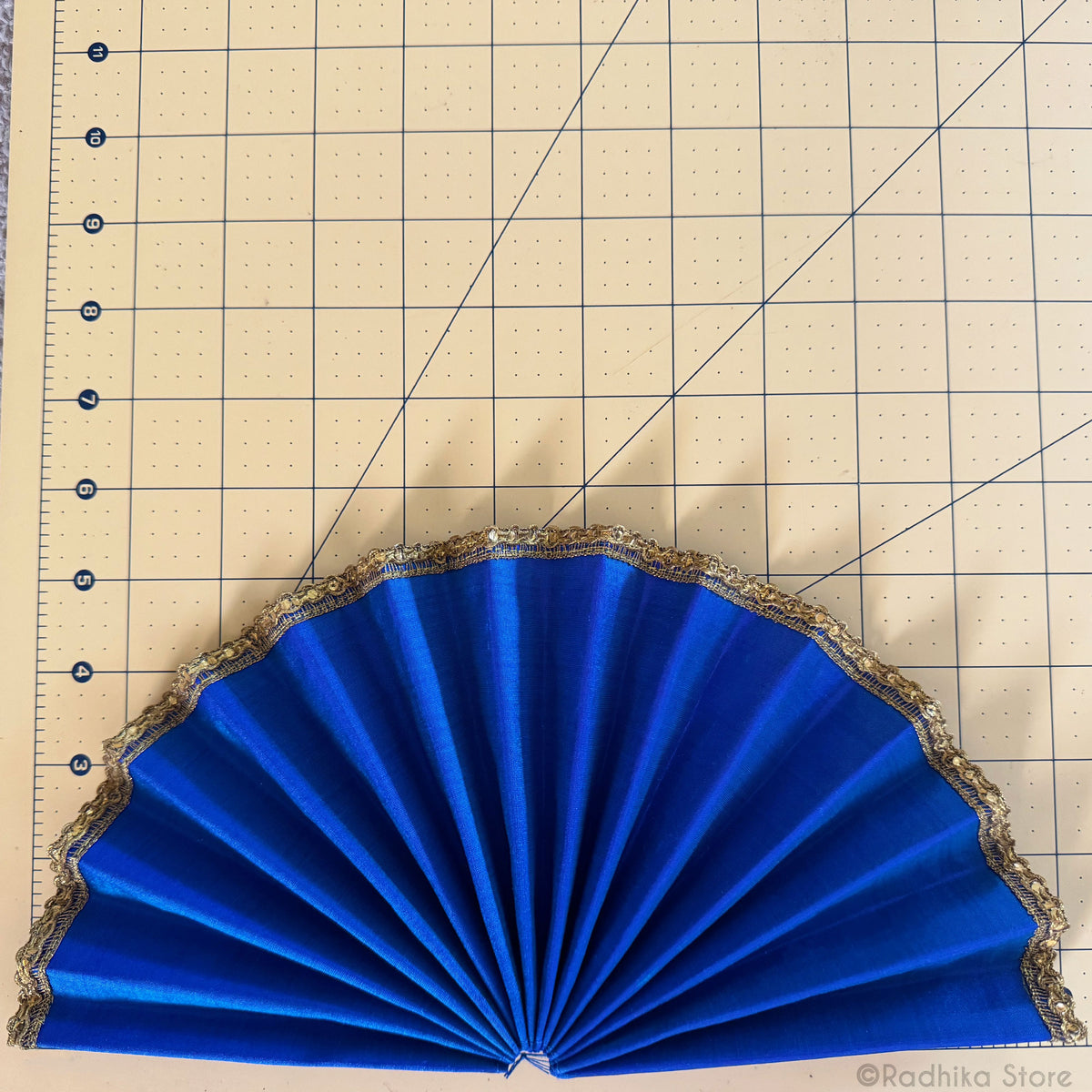 Turban Fans - Silk -5 Inch- Set of 2