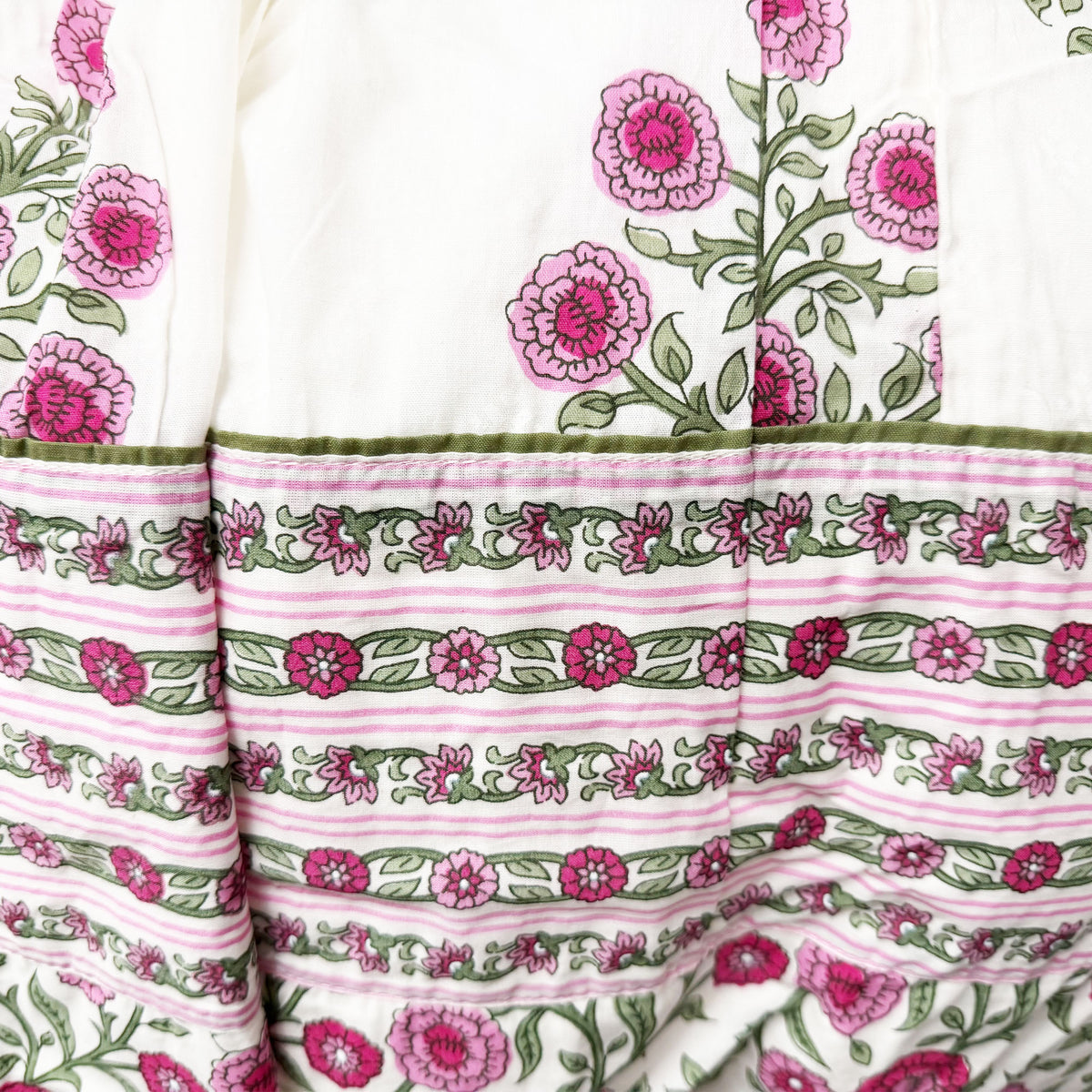 Gopi Jana Vallabha - Cotton - Screen Print-Gopi Skirt - 10 Meter- Best Twirling