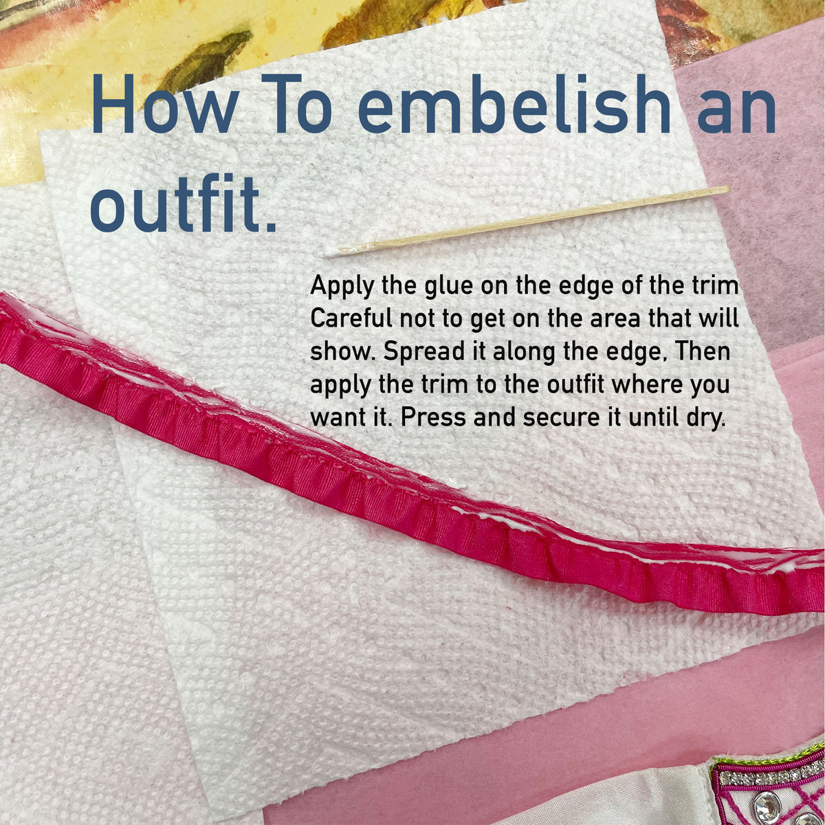 Embellishment Ruffles For Deity Outfits