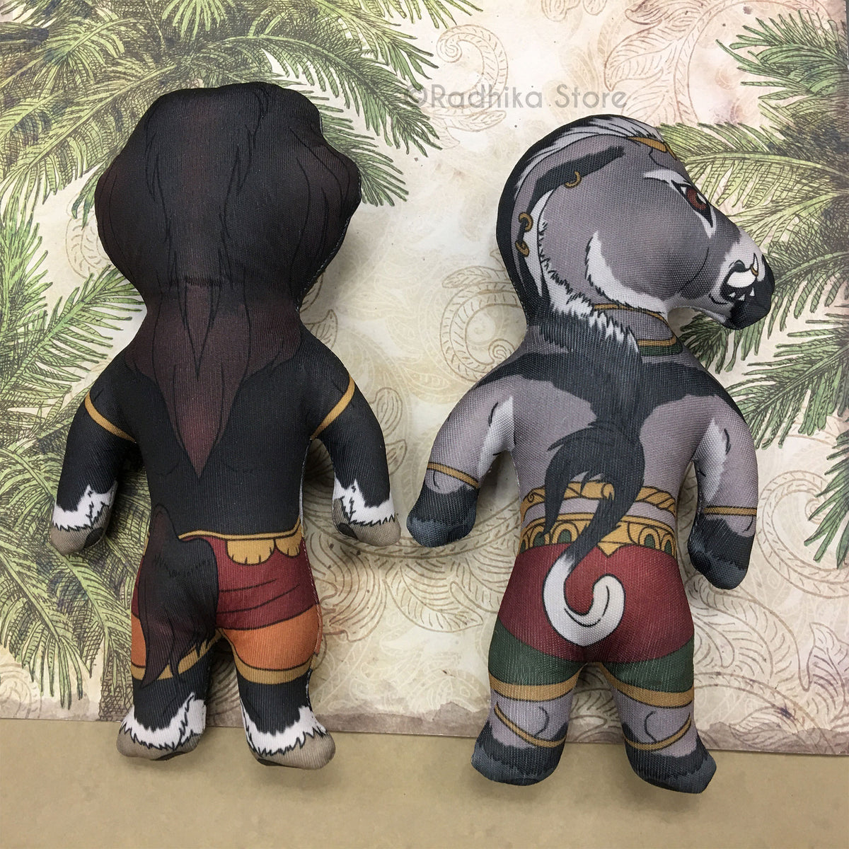 Kesi And Dhenukasura (For your Krishna Lila Pastime Play - Transcendental Dolls