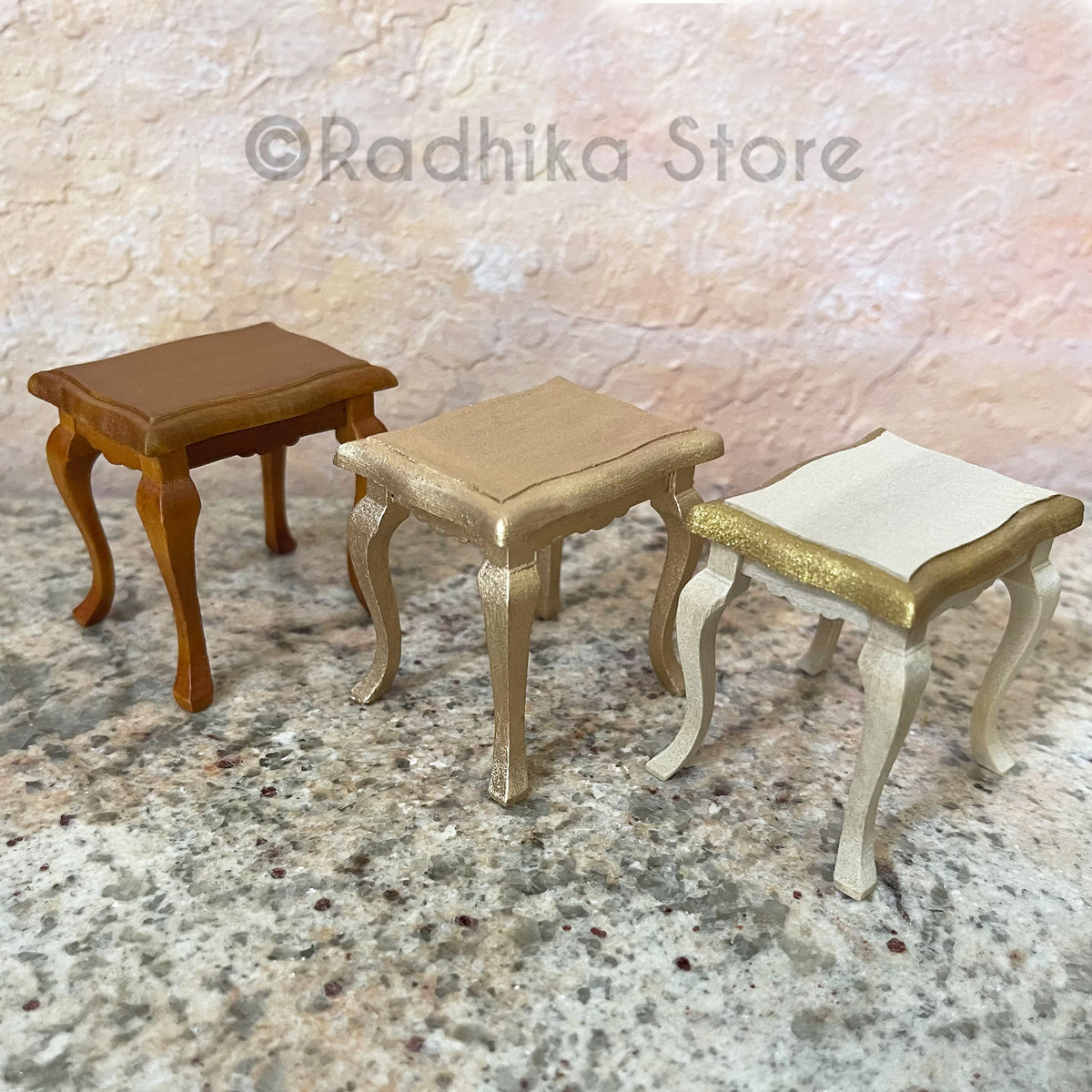Fancy Chawki (Offering Table) - Choose Finish