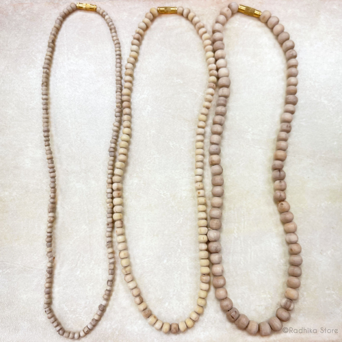 Round Tulsi Neck Beads