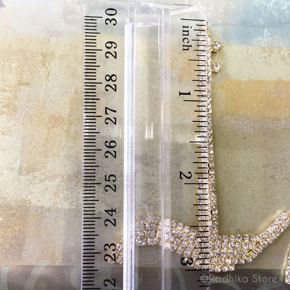 Baladeva Plough With Rhinestones