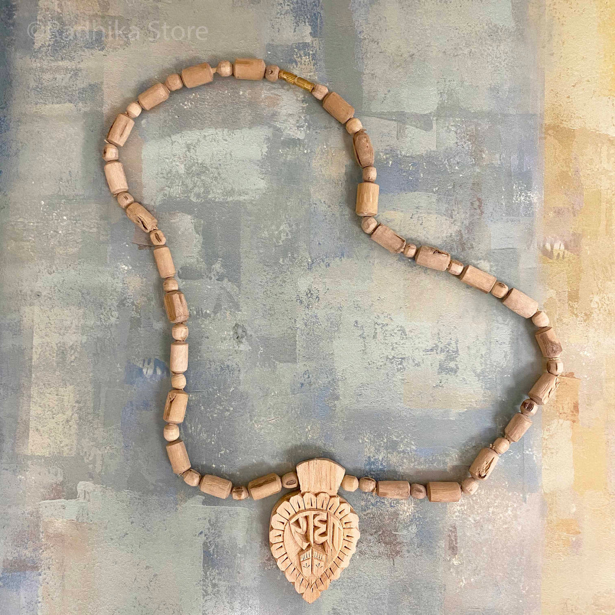 Radha Lotus Feet - Radha Krishna Lotus - Tulsi Necklace