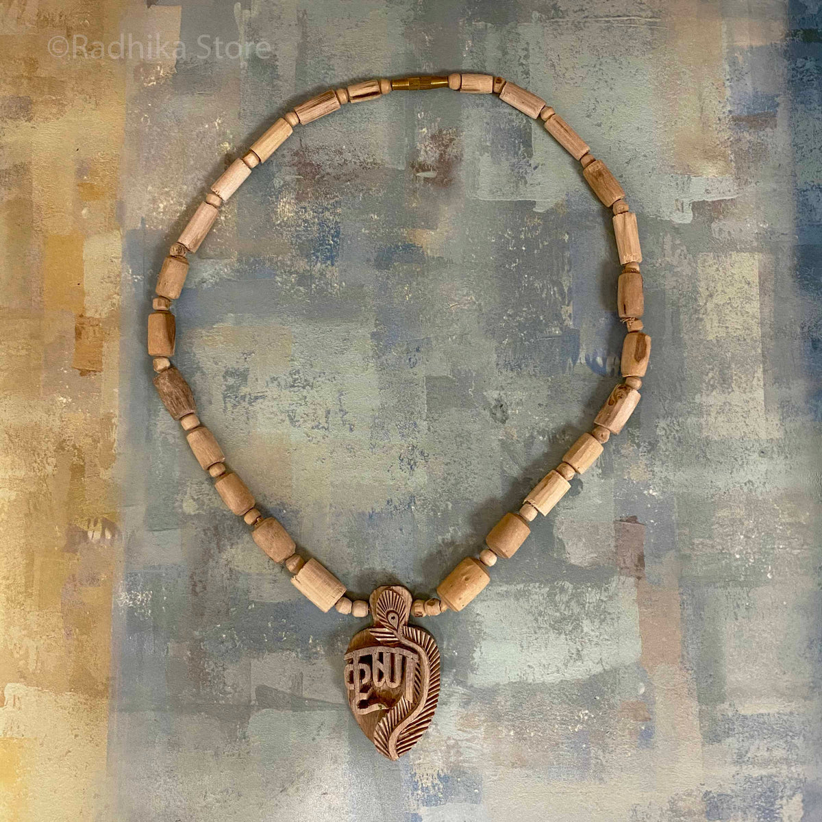 Krishna Peacock Feather - Krishna Peacock Manjari - Tulsi Necklace