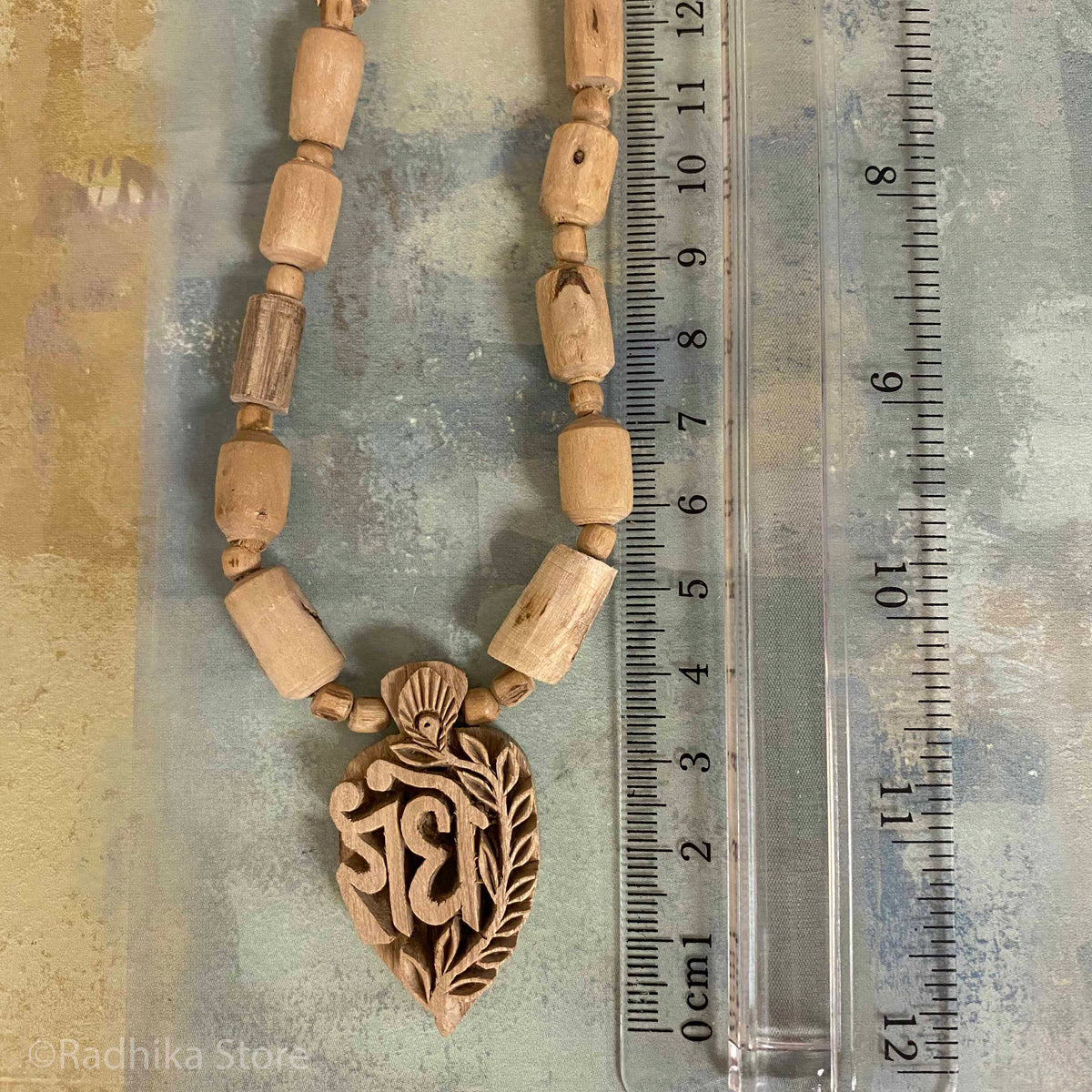 Radhe Peacock Feather - Radhe Peacock Manjari - Radha Peacock Manjari - Tulsi Necklace