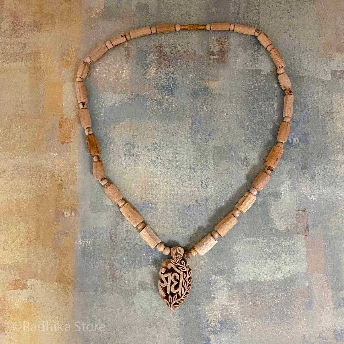 Radhe Peacock Feather - Radhe Peacock Manjari - Radha Peacock Manjari - Tulsi Necklace