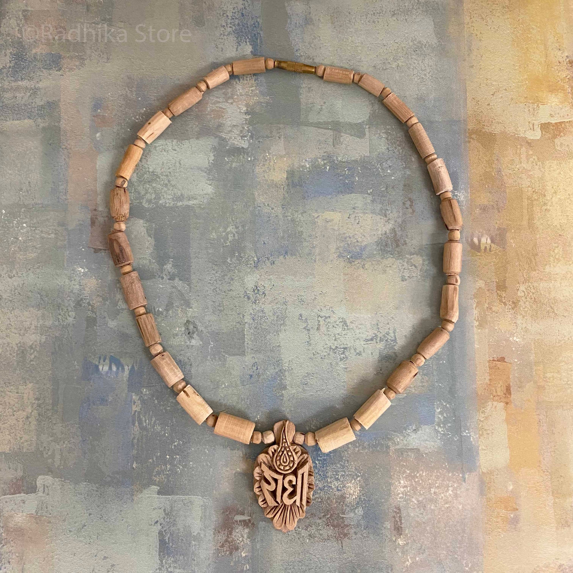 Radha Lotus Tulsi Necklace