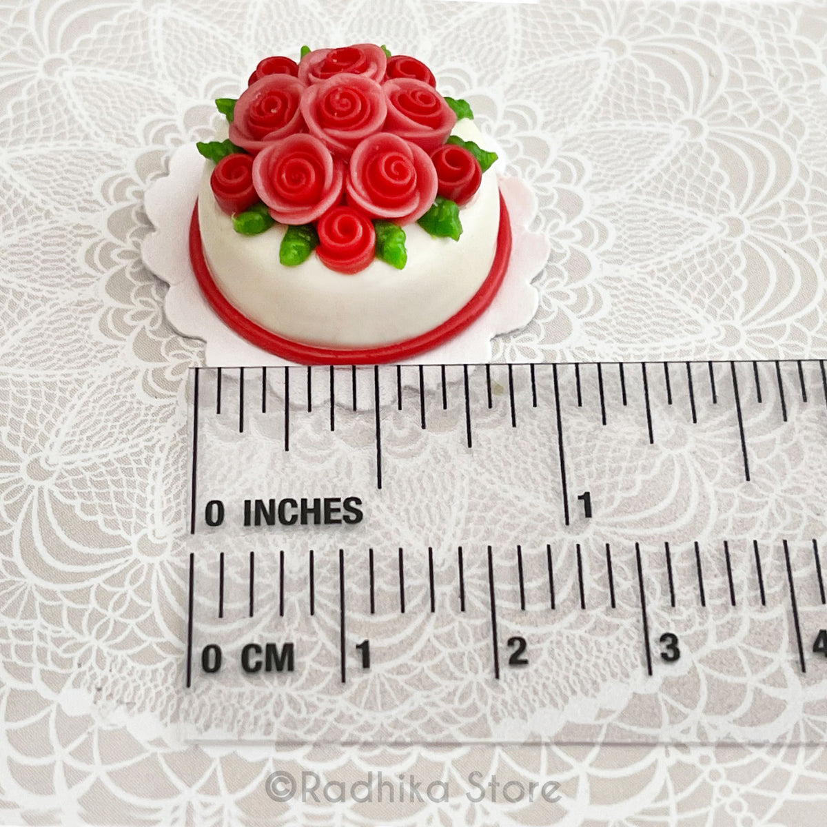 Small Round Specialty Rose Bouquet Cakes - Choose Cake