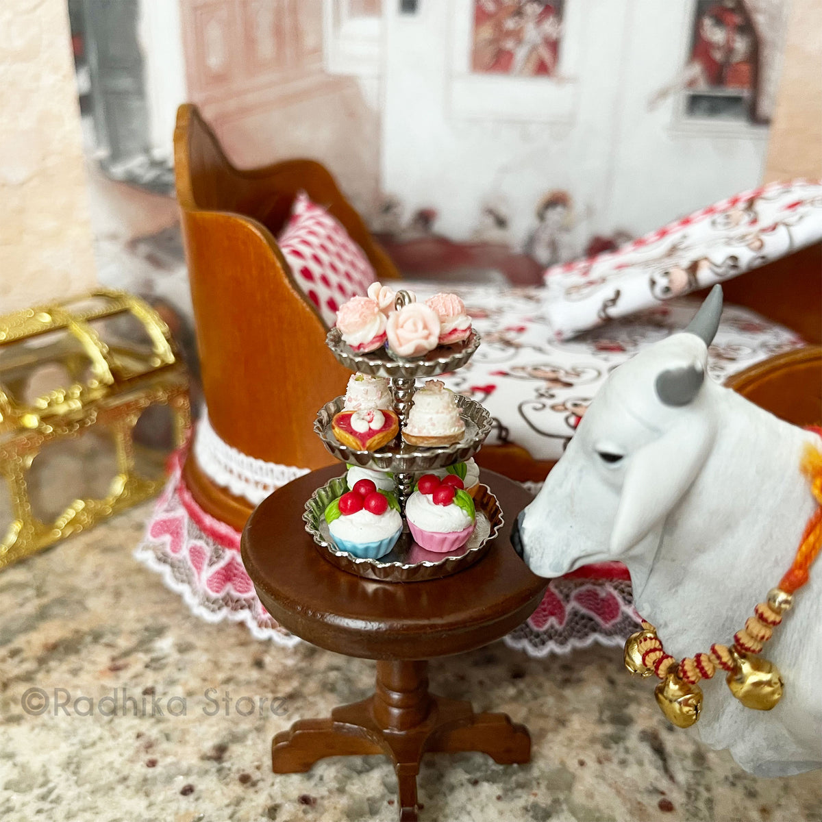 Miniature Three Tier Desert Tray