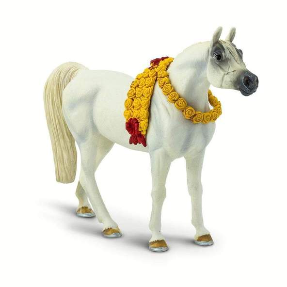 White Dwarka Horse