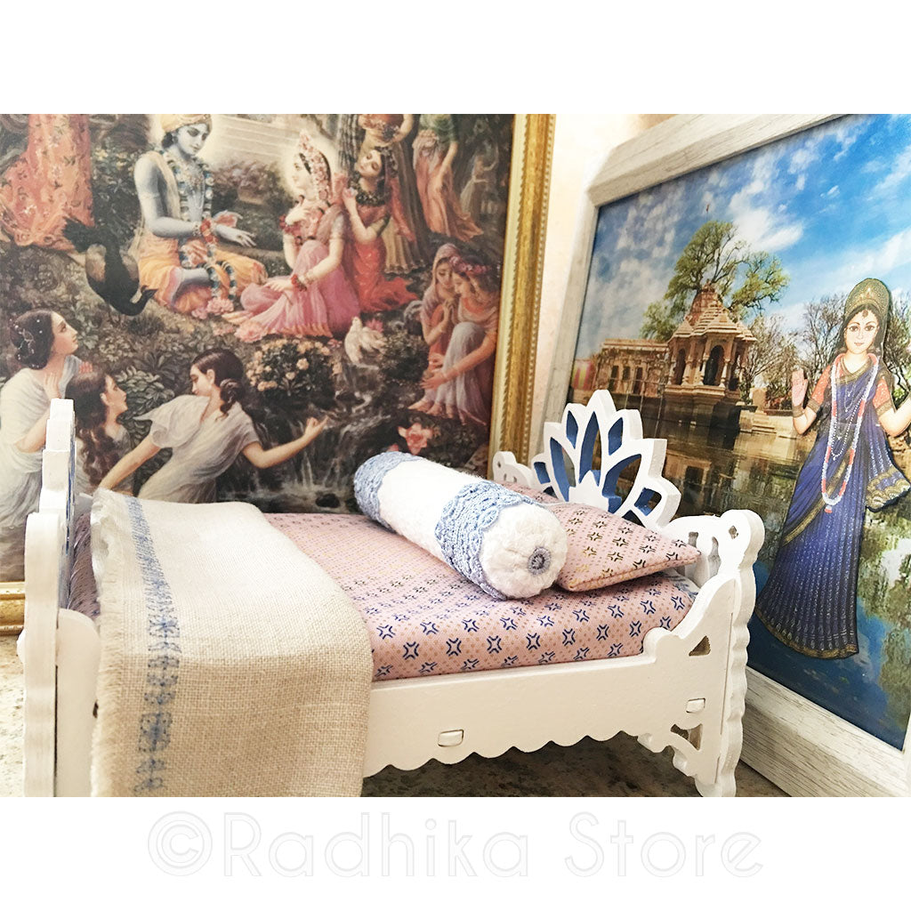 Hare Krishna Lotus Bed - 8&quot; Inch