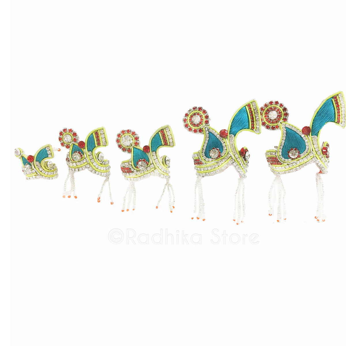 Sweet Madhuram - Deity Crown and Necklace Set