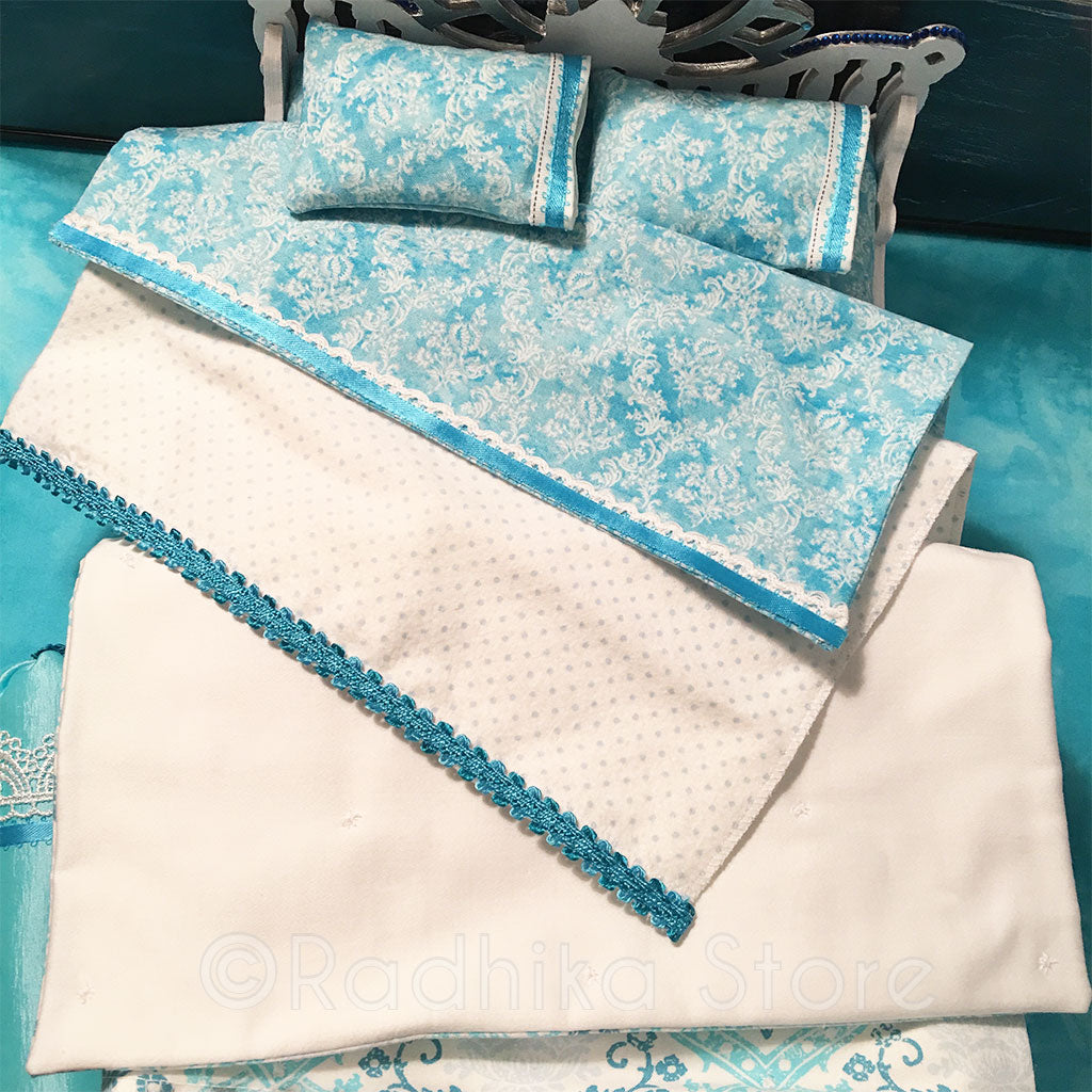 Lotus in Radha Kunda Bed - 13&quot; Inch