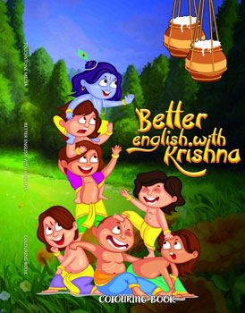 Better English With Krishna (Coloring Book)