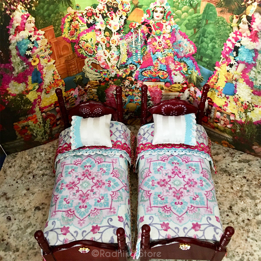 Braja Mandala - Mahogany Poster Bed Set