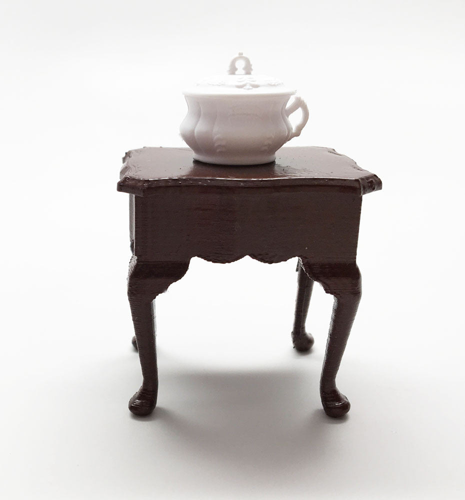 Decorative White Container