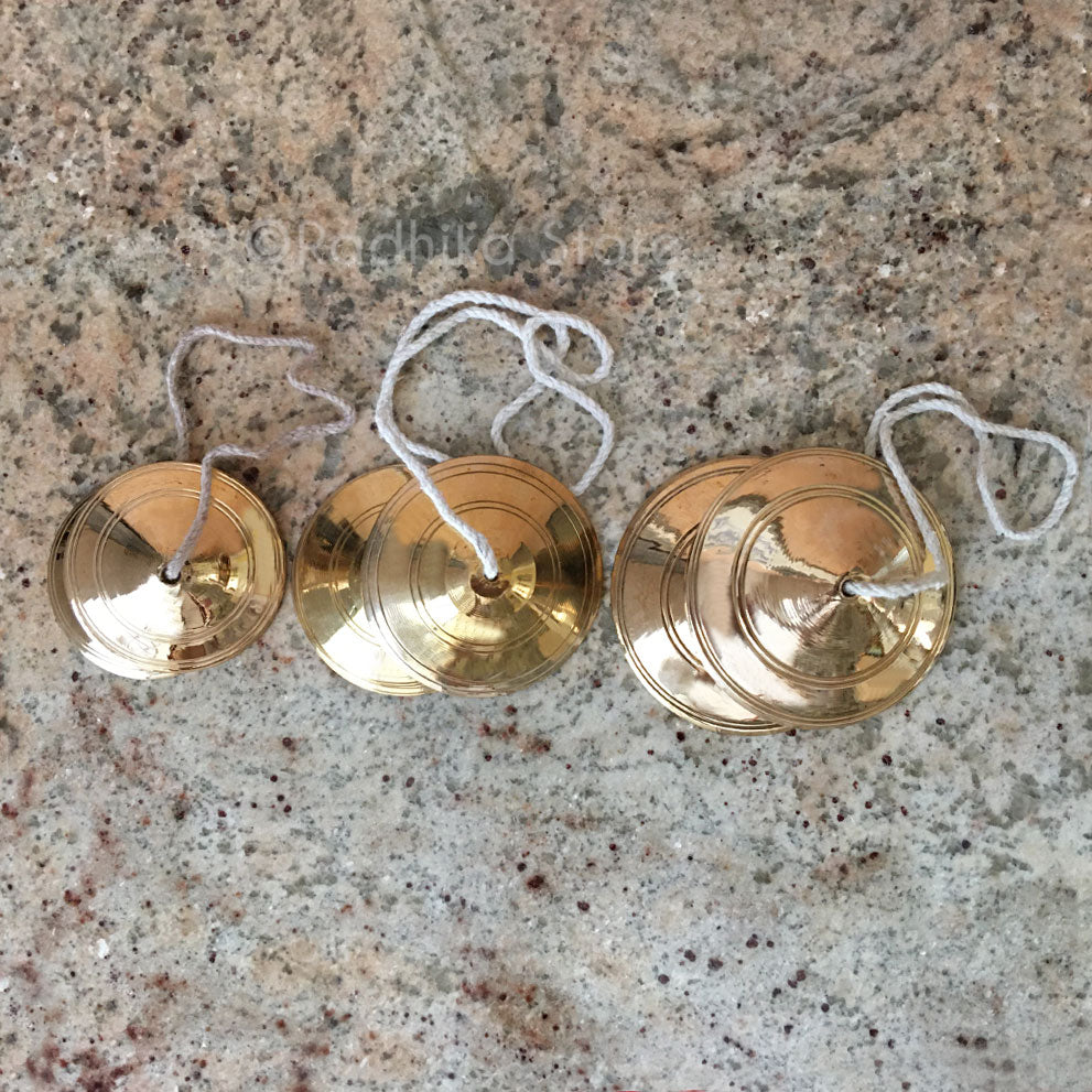 Brass Kartals With High Shine Finish - Hand Cymbals
