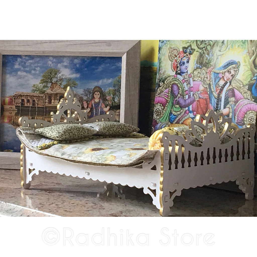 Chakra Lotus Sunflower Bed - 13&quot; Inch