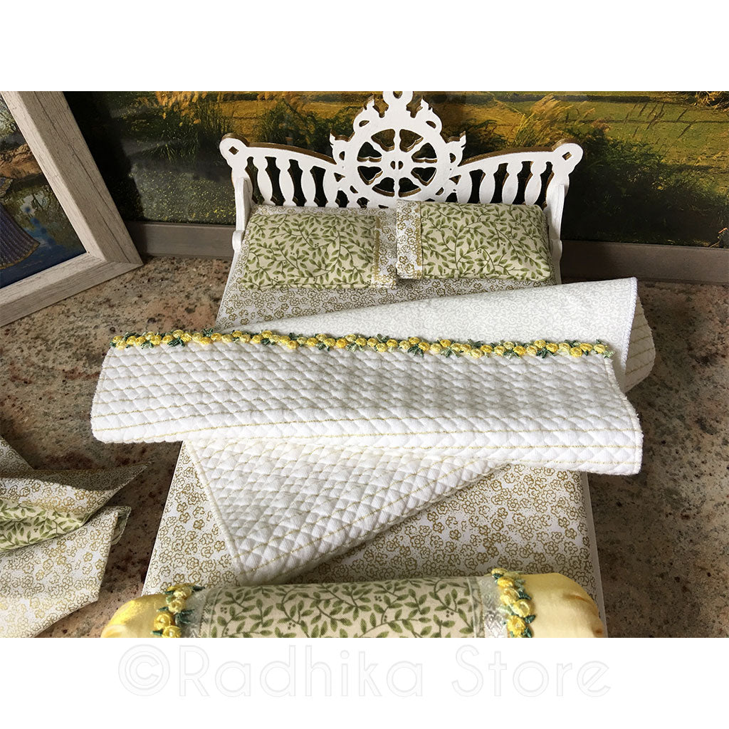 Chakra Lotus Sunflower Bed - 13&quot; Inch