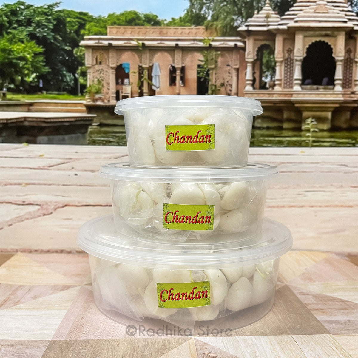 Chandan Scented Ghee Wicks - Choose Size