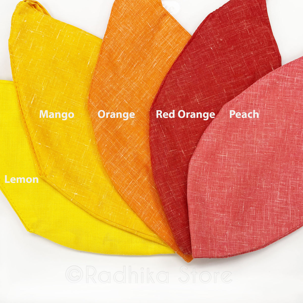 Fruit Colors - Natural Jute - Bead Bags