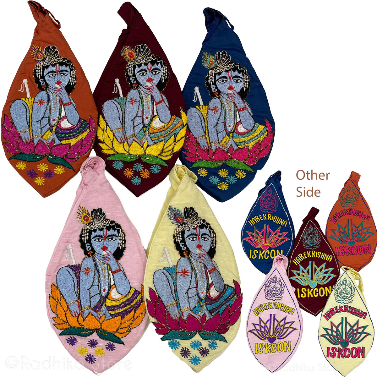 Baby Damodara - Embroidery Bead Bags